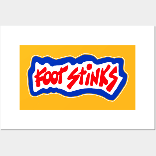 Foot Stinks Posters and Art